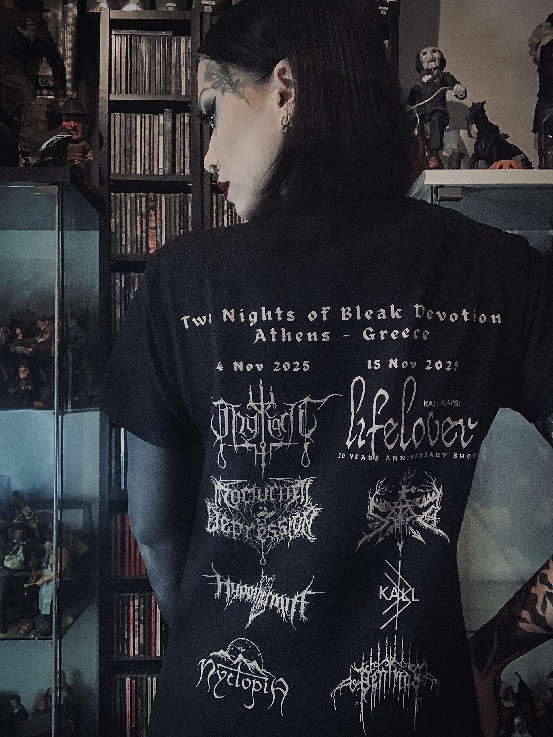 Two Nights of Bleak Devotion 2025 t-shirt (last pieces) - Image 3