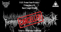 (CANCELLED) Thornspawn + Asagraum live in Athens